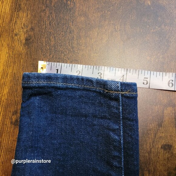 Madewell Jeans 28 Skinny 9" Mid Rise Woodland Wash MA938 Tummy Control Stretch - Picture 12 of 13